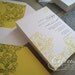 Wedding Invitation - Vintage Peony (((Featured in The Knot))) Available as DIY