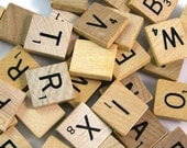 Scrabble Letters - Bulk Lot - 300 Letters