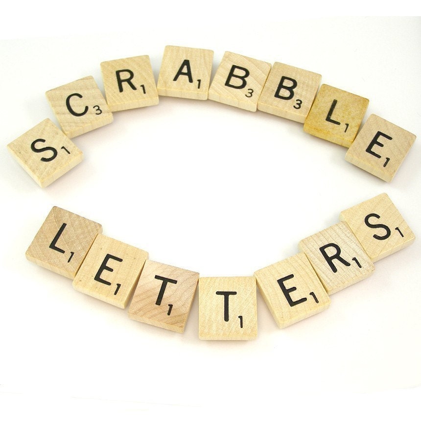 Scrabble Letters - Choose your letters and quantity
