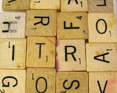 Ugly Scrabble Letters - but Cheap