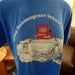 Vintage tee - Submarine ALVIN - blue t-shirt size medium