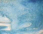 Ride the Waves, Hang Ten,  Crankers Roll,  Handmade Coastal Decor Decorative Pillow
