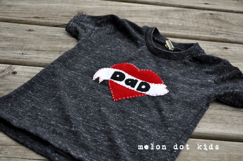 i heart mom or dad...a toddler tee