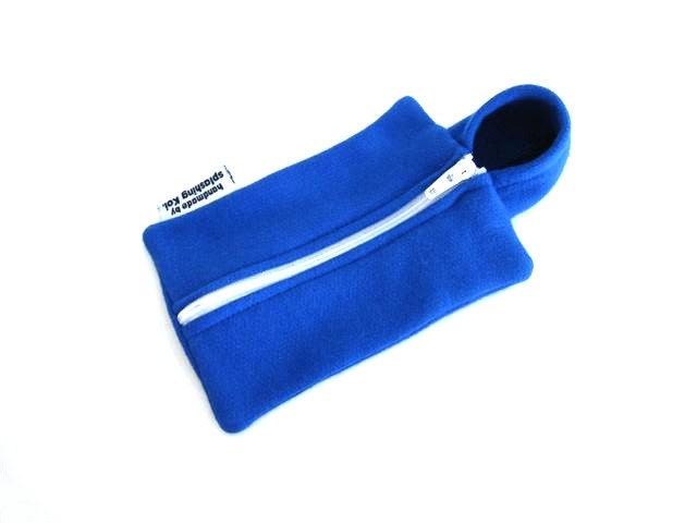 iPhone 4 Case / iPod Case / iPhone 4 Fabric Case / iPhone Hoodie Case (Blue - White)