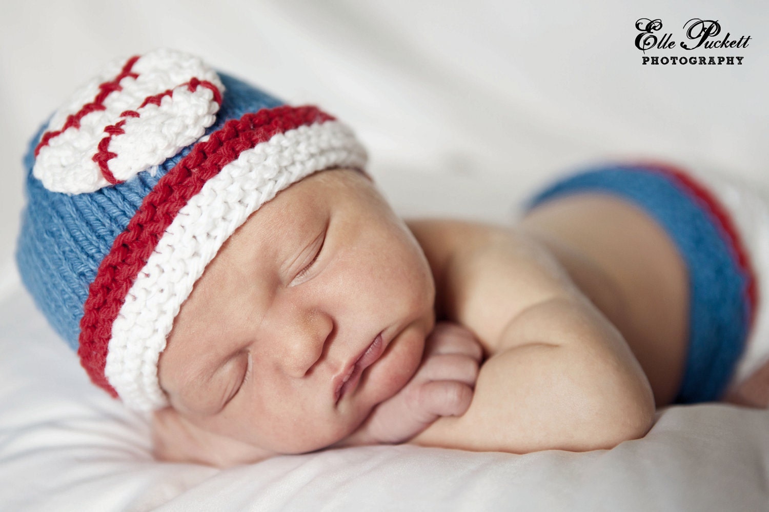 Cotton Knitted Baby Hat - BASEBALL Hand Knitted BABY HAT - Children Clothing-All Weather Knitted Baby Hat