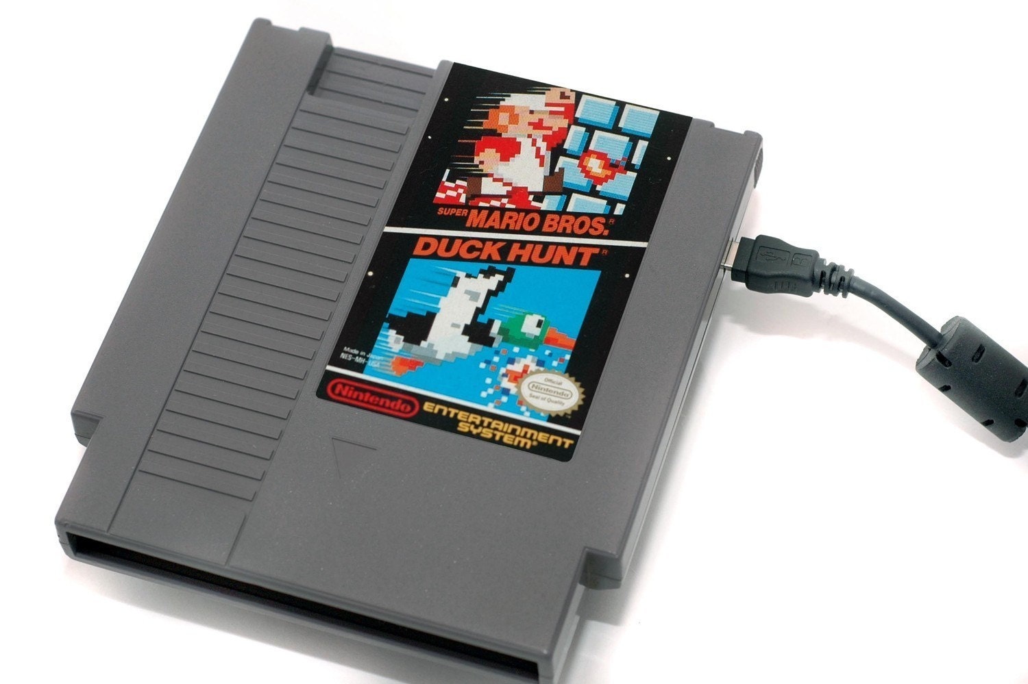 500GB USB3 NES Hard Drive -  Super Mario Bros-Duck Hunt