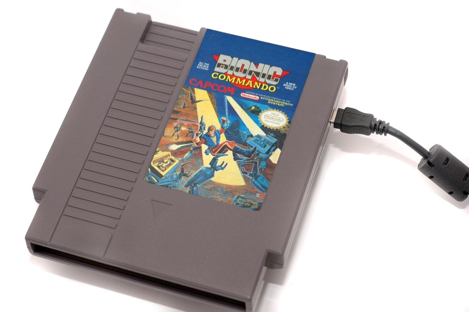 NES Hard Drive - Bionic Commando - 1 TB USB 3.0