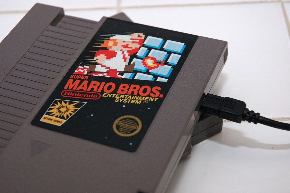 Mega Man Custom Hard Drive Enclosure - 500 GB USB