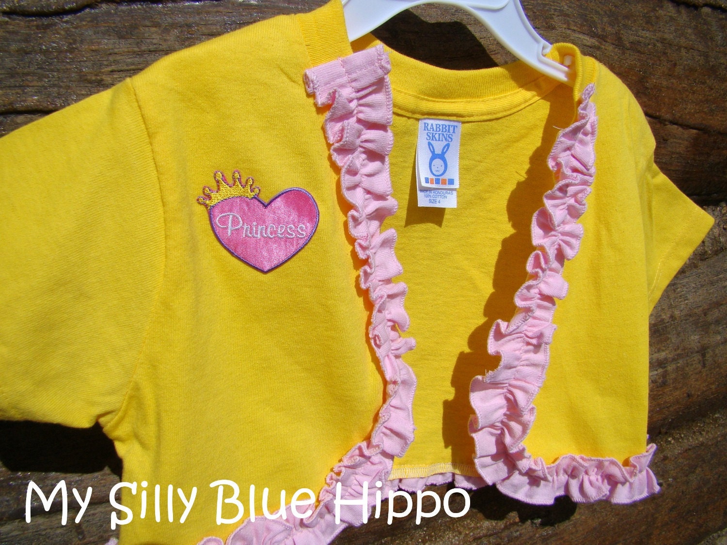 Princess Bolero Tee Jacket Crown Heart
