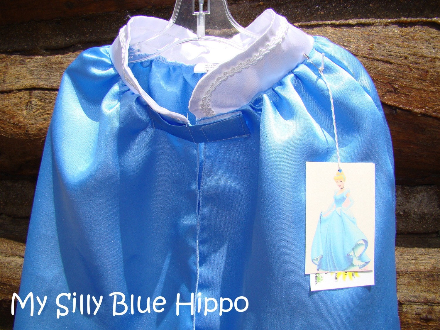 Princess Cinderella Satin Sparkle Cape