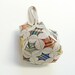 Plaids and Petals Bag - Window Quilting and Orinuno with Vintage Linen