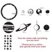 COMPLETE SOLAR SYSTEM Vinyl Decal Graphic by DecoMOD Walls huge 10 feet