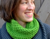 warm wooly cowl- crochet neckwarmer