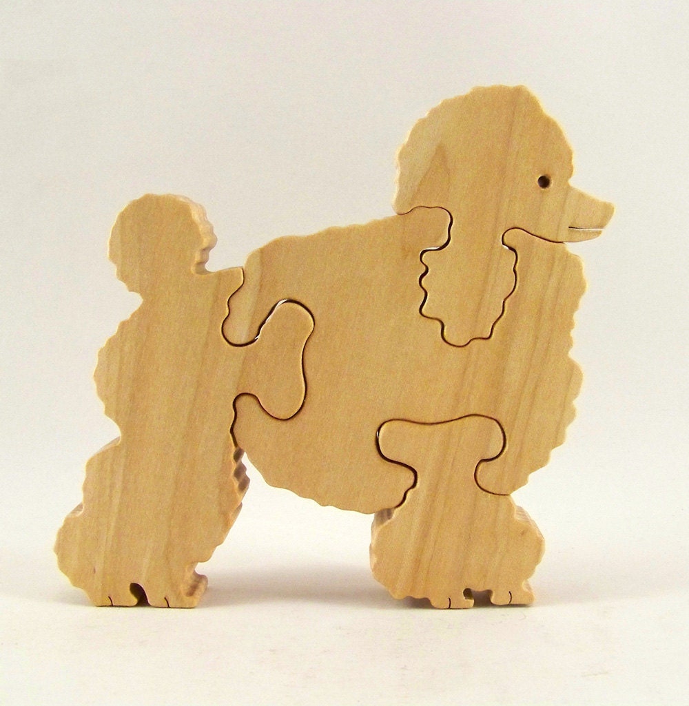 Poodle Wood Puzzle
