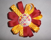 Iowa State Flower Hair Clip