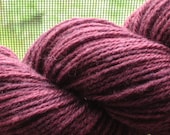 CVM fingering wt. yarn with nylon - Currant