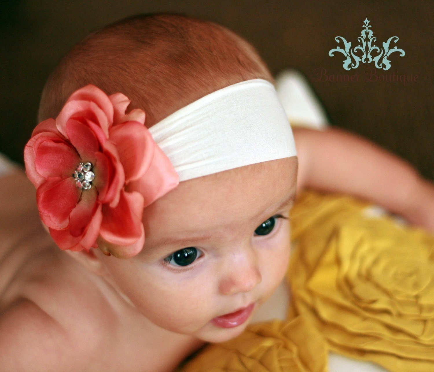Baby Headband, Flower Headband, Toddler Headband, Flower headband