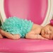 Hot Pink Flower Headband, Hot Pink Baby Headband, Hot Pink Bow Headband, ALL Sizes Available, Birthday, Cupcake
