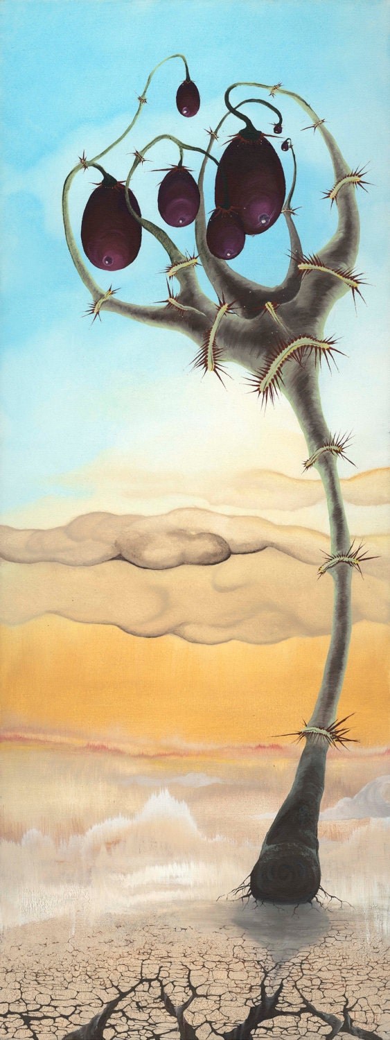 Desert Fruit -- giclée print on canvas