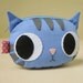 Blue Pea Purse