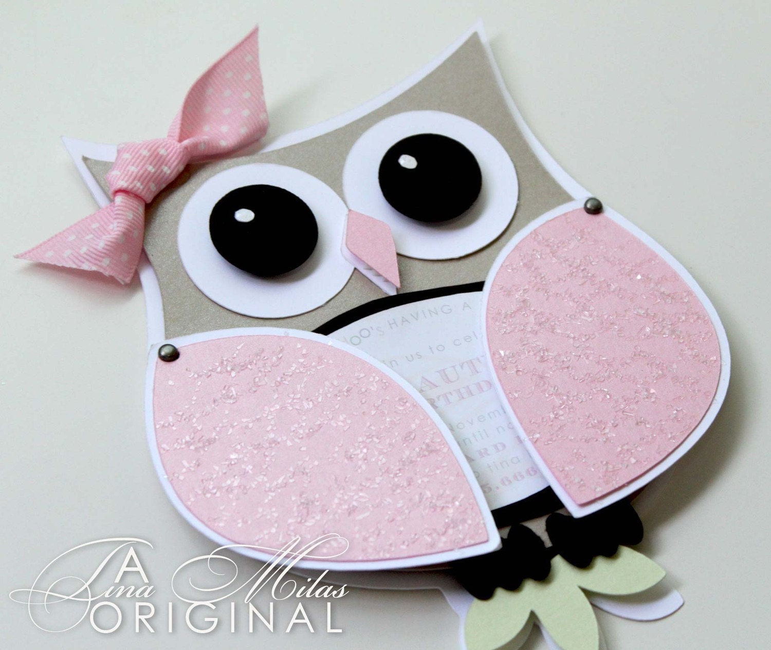 DIY Owl Invitations