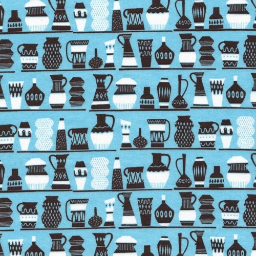 Cloud9 Cut Out and Keep by Heather Moore Pots and Jugs - Fat Quarter