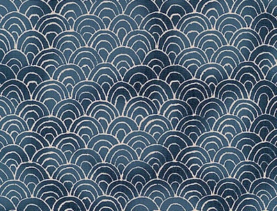 Fish Scale in Tea by Alexander Henry Fabrics