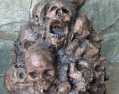 Skull Pile - Halloween, Horror, Haunted House, Photography - Movie Quality Props