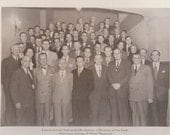 Vintage Medical Photo Diseases of the Chest Graduation 1947.