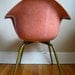 RESERVED for A.  Vintage Mid Century Modern Chromcraft Tulip Chair.