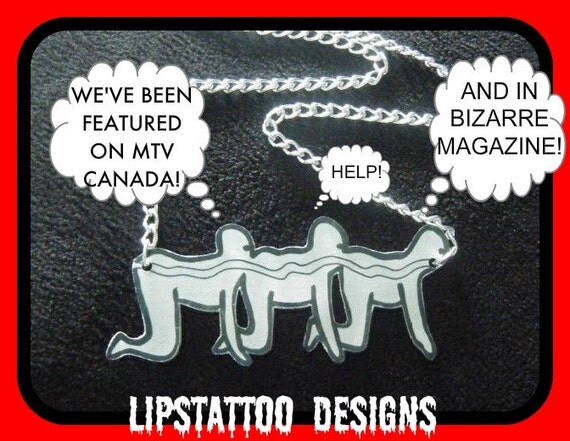 The Human Centipede necklace