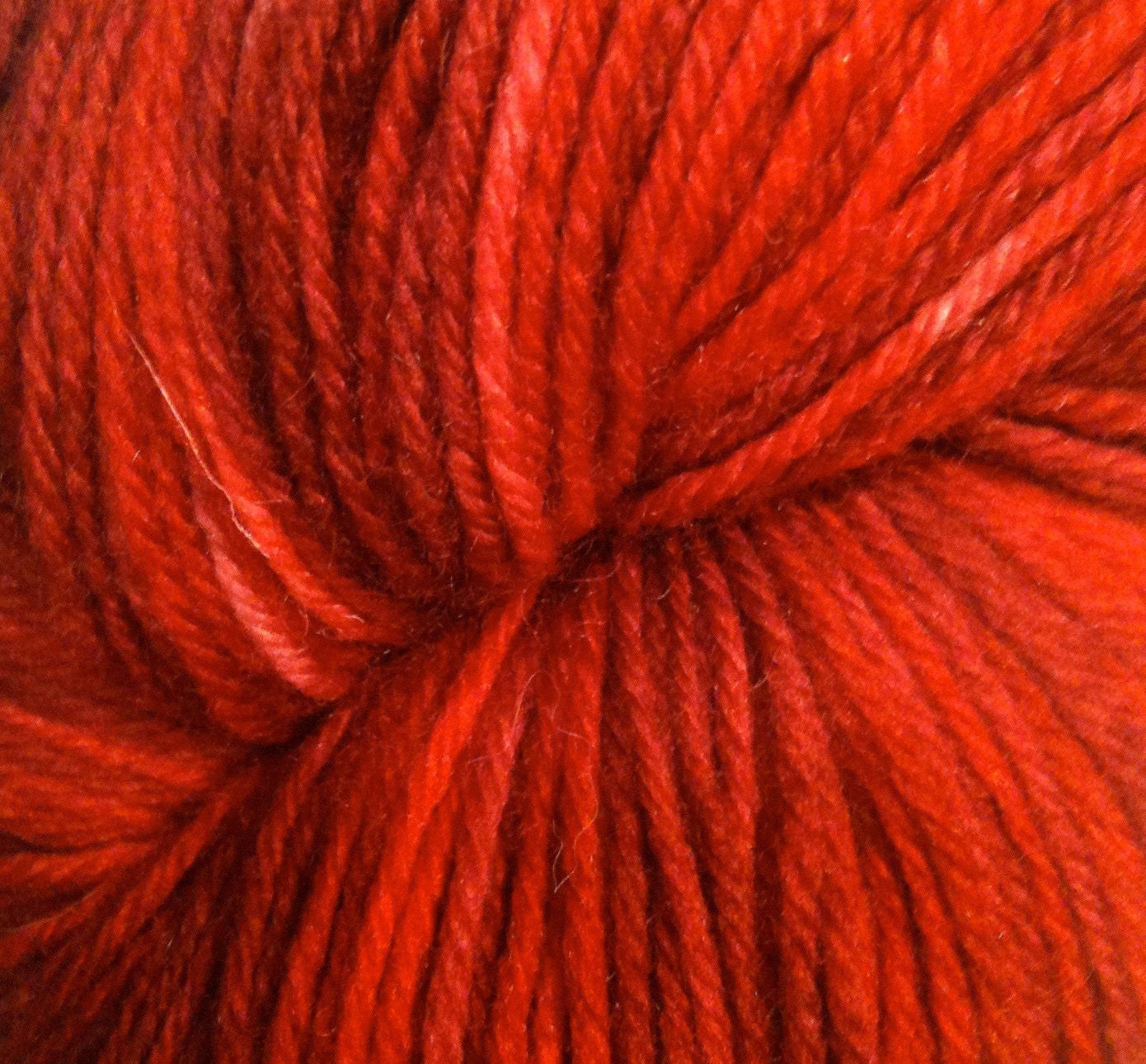 Wüllenstudio "Crimson and Clover" Sock Yarn Mini-Skein