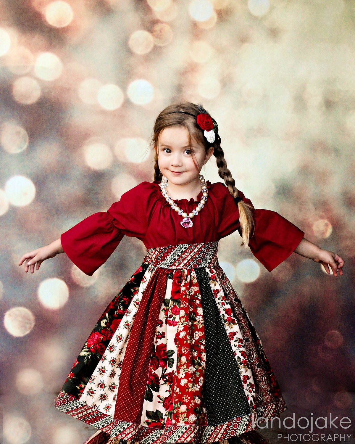 The Vivienne Noelle dress by Corinna Couture Christmas