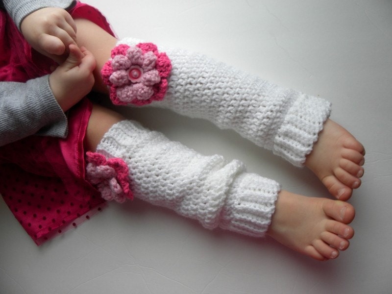 CROCHET PATTERN Leg Warmers for Babies and Kids w/ permission to sell finished items