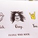 Thanks: You Rock- Letterpress card