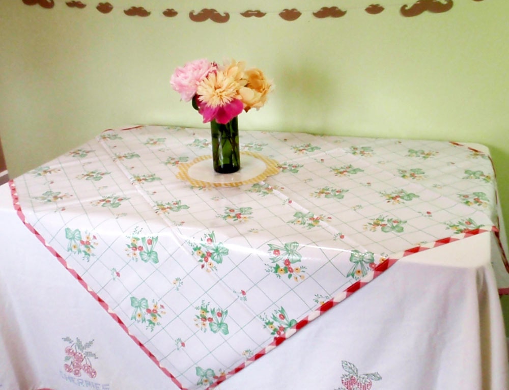 Oilcloth Tablecloth - Tattersal