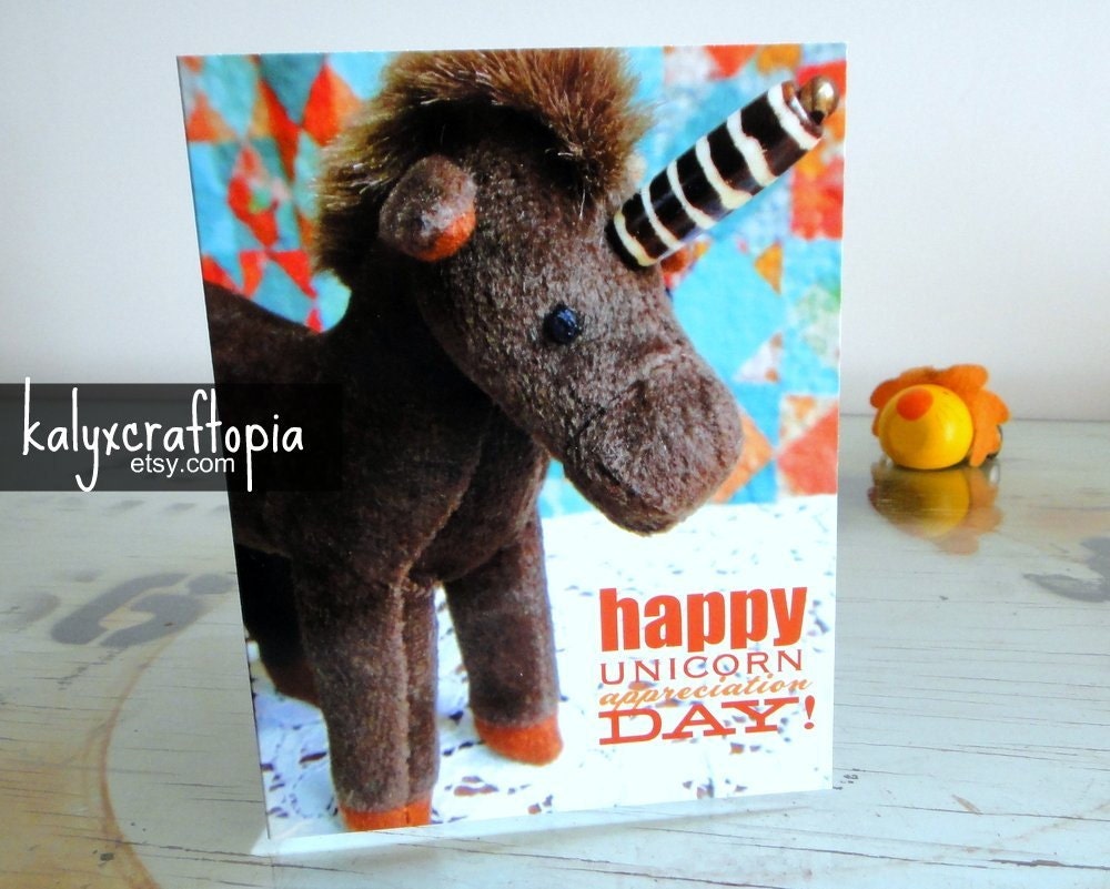 Unicorn Appreciation Day Greeting Card