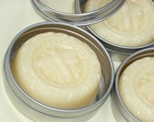 FREE SHIPPING- 5 Shea/Cocoa Butter Body Bars-"Honey Almond"-Solid Lotion Bar
