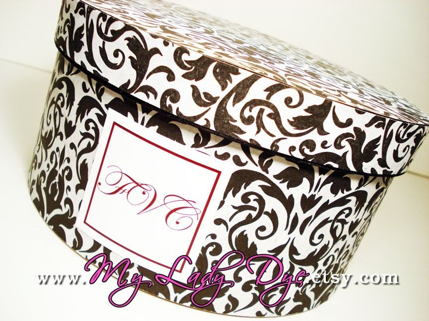 damask gift boxes