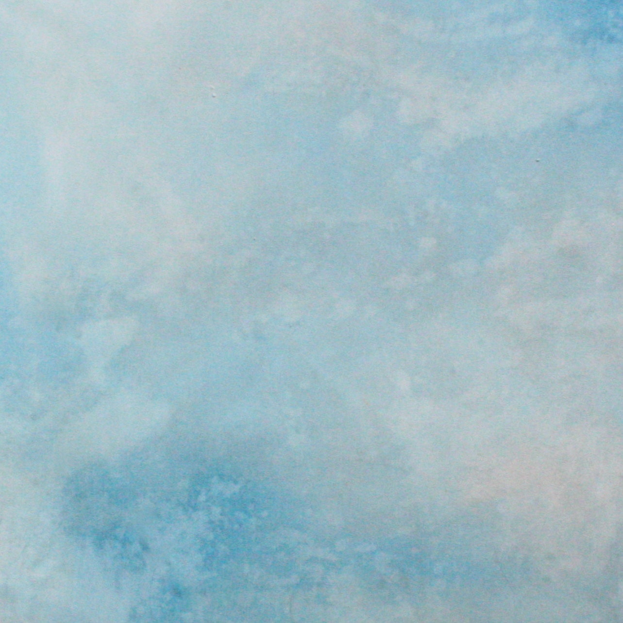 Original Oil on Canvas, Art, Painting, Abstract Art, Large 18 x 18 painting - Sky