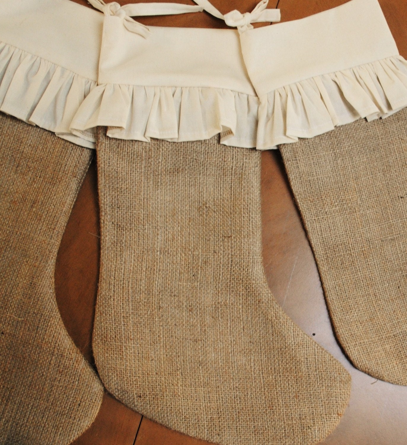 Burlap Stockings