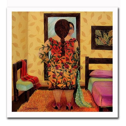 Living Dress print