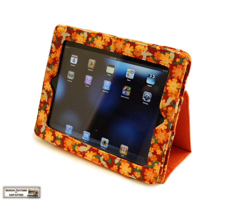 Ipad case sewing pattern/tutorial in pdf version --- SALE