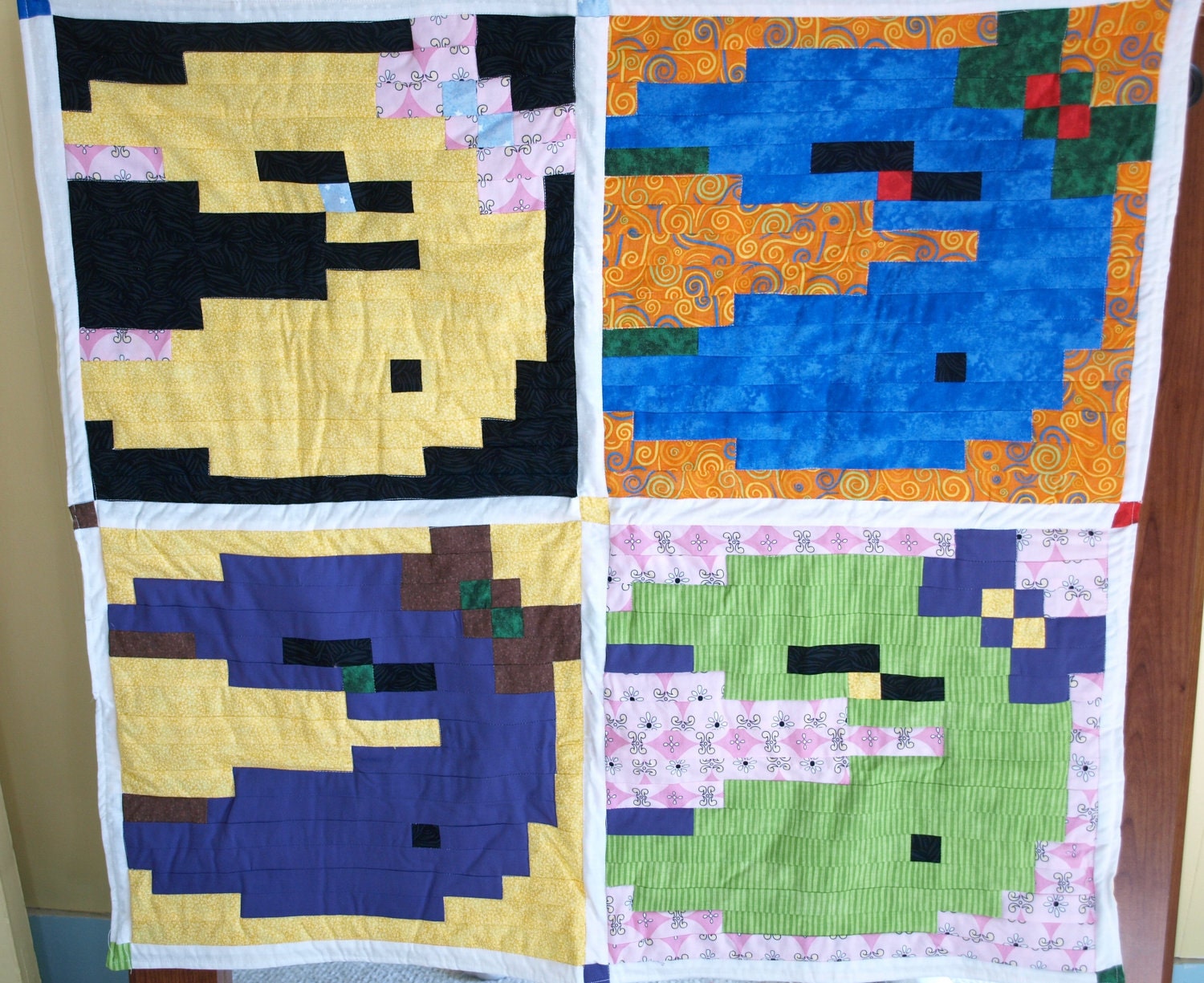 Ms. Pac-Man Quilt - SALE