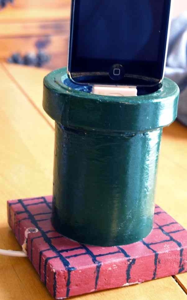 Rock Dock - Mario Brothers Warp Pipe - iPhone/iPod Dock