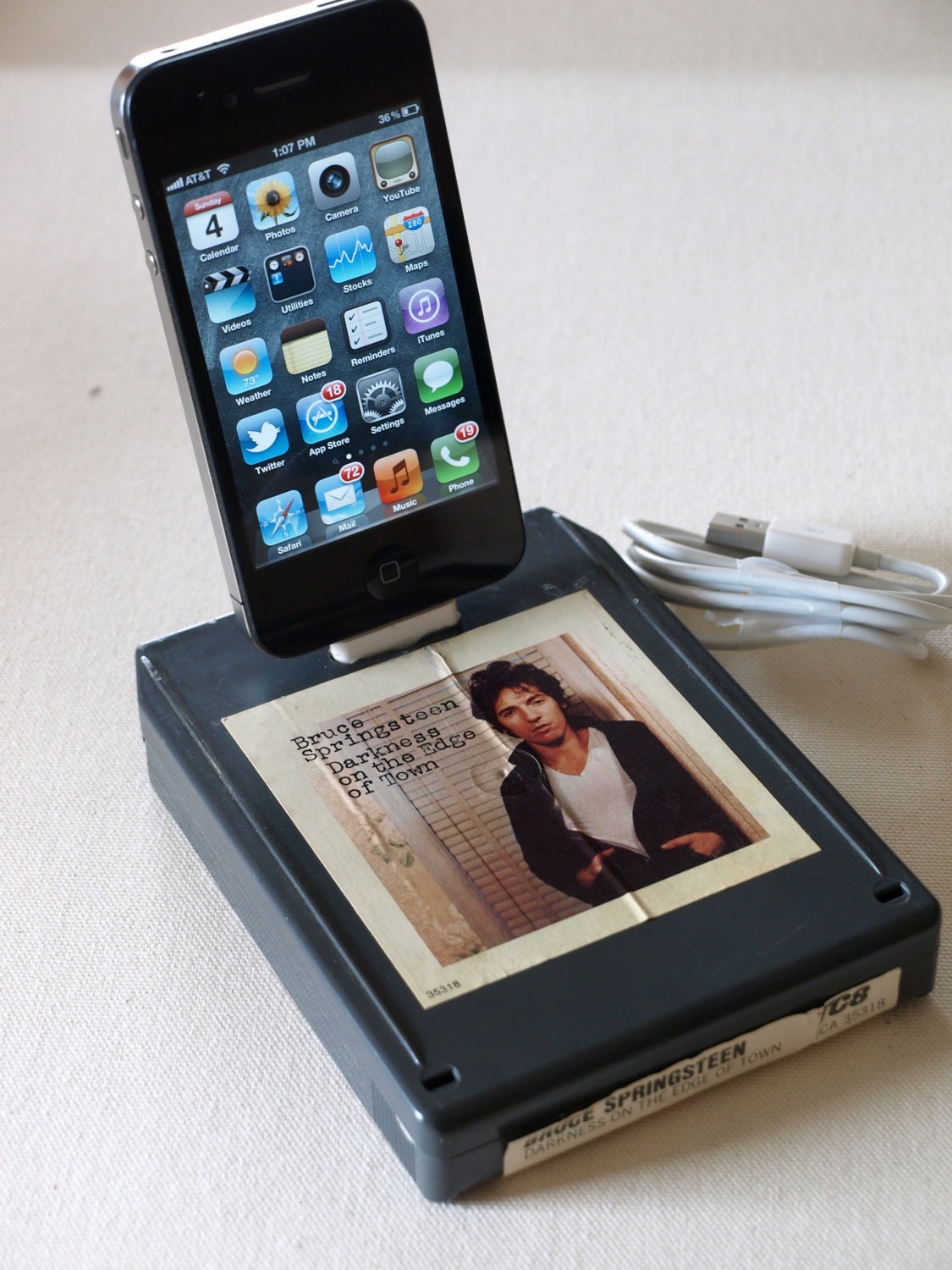 Bruce Springsteen 8-Track iPod and iPhone Dock (4S Compatible)