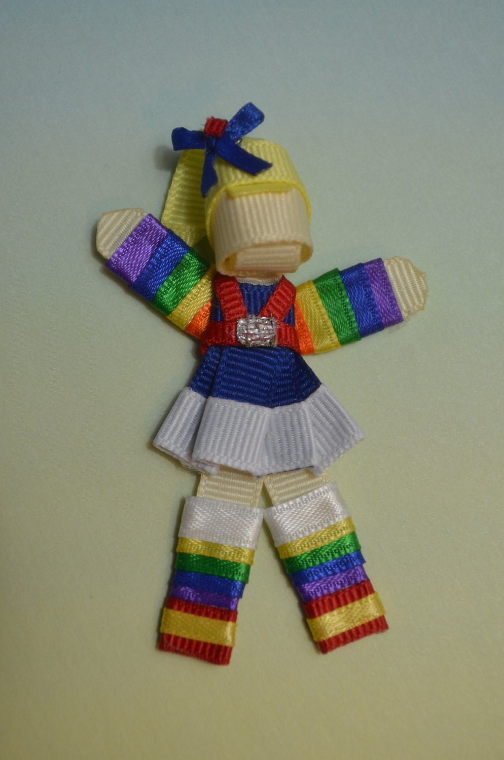 Rainbow Brite inspired clip