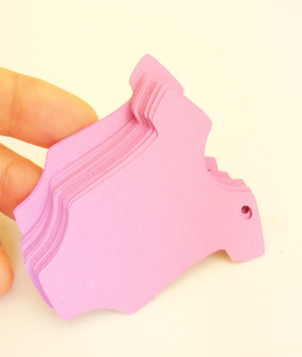 20 Baby Onesie Tags Size 2" In Non-textured or Textured Cardstock paper