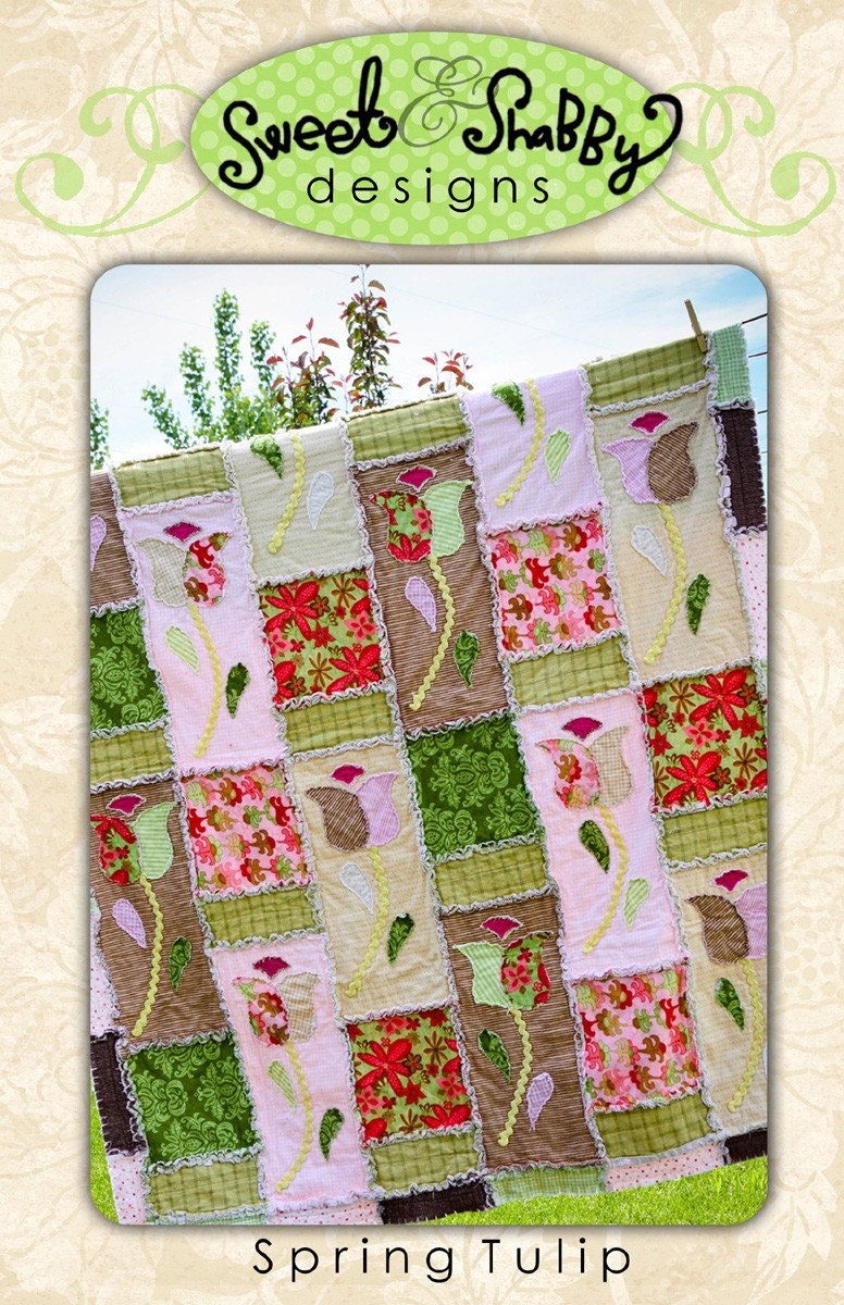 Spring Tulip Quilt Pattern
