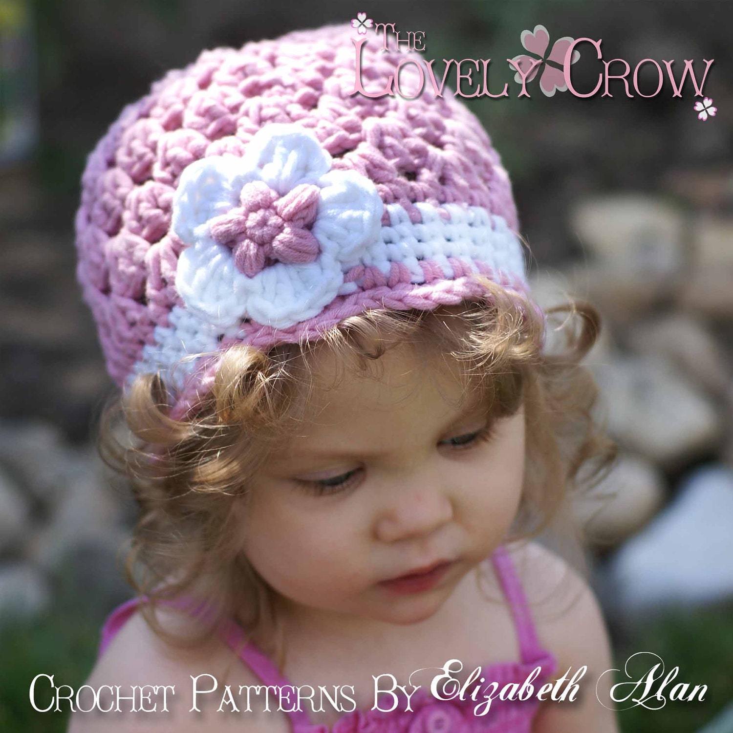 PDF Crochet Pattern for Bulky Yarn  Princess Beanie - sizes from newborn to 6T digital